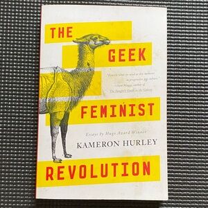 books $5/5lbs Kameron Hurley "The Geek Feminist Revolution" paperback book
